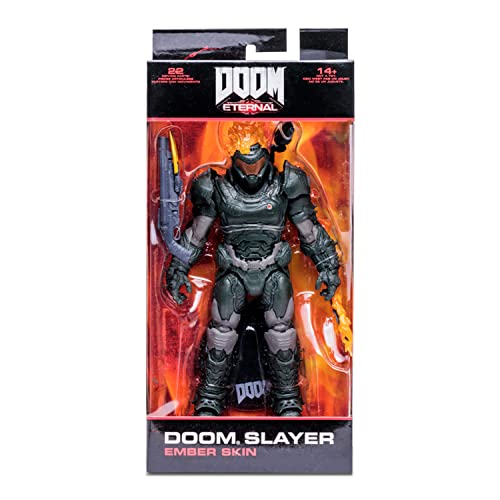 McFarlane Figura de Acción Doom - Doom Slayer (Ember Skin) Multicolor TM11138