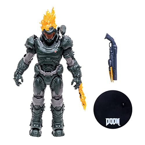 McFarlane Figura de Acción Doom - Doom Slayer (Ember Skin) Multicolor TM11138