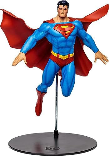McFarlane Juguetes DC Multiverse - Estatua de Superman For Tomorrow de 12 Pulgadas, Estatua Coleccionable de DC Comic Posada con Tarjeta de Personaje de coleccionista única, a Partir de 12 años