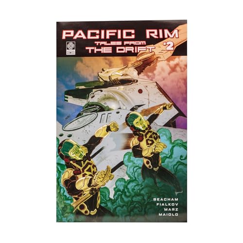 McFarlane - Pacific Rim - Crimson Typhoon (Jaeger) 4" Figure Playset & Comic