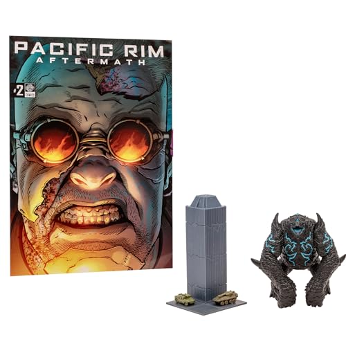 McFarlane - Pacific Rim - Leatherback (Kaiju) 4" Figure Playset & Comic
