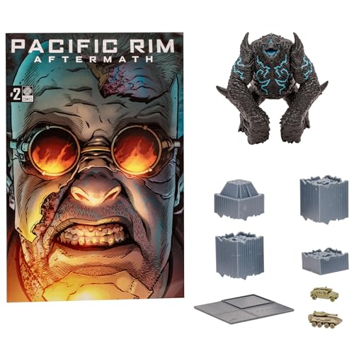 McFarlane - Pacific Rim - Leatherback (Kaiju) 4" Figure Playset & Comic