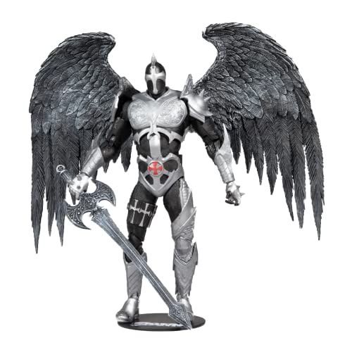 McFarlane Toys, Spawn Comic - Figura de acción The Dark Redeemer Spawn de 7 pulgadas con 22 partes móviles, figura coleccionable de DC con accesorios y base de soporte para coleccionistas, a partir de