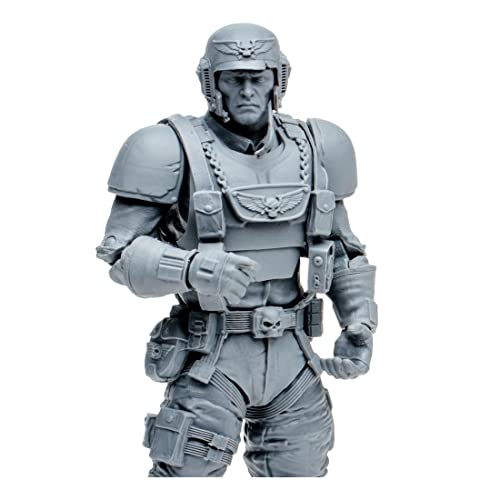 McFarlane Toys - Warhammer 40000 7IN Figuras WV6 - Veteran Guardsman (Ap)