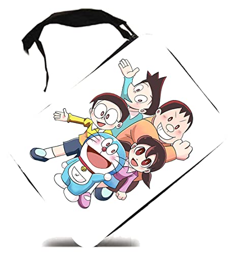 MERCHANDMANIA Estuche Doraemon Anime Amigos Personajes Chibi Scholar Case.
