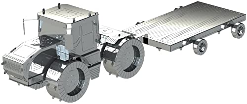METAL-TIME Tractor SLOBOZHANETS - Maqueta metálica para tractor, modelo 3D, modelo históricamente preciso, 45 piezas.