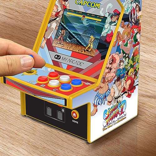 Micro Player PRO - Super Street Fighter II - Juego retrogaming - Pantalla de alta resoluci�n de 7 cm