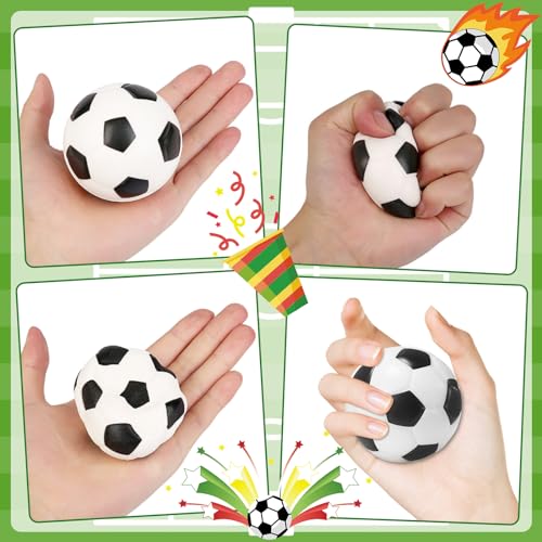 Mini pelota de fútbol de 12 unidades, 6,3 cm, mini pelotas de deporte para niños, para jugar al fútbol, para niños y adultos