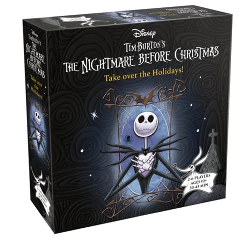 Mixlore Nightmare Before Christmas - Juego táctico rápido con mazos de personajes únicos para las mejores victorias navideñas, divertido juego familiar, a partir de 10 años, 2-6 jugadores, 30-45