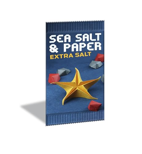 MM Spiele Sea Paper Extra Salt - Juego de Cartas para 2 a 4 Jugadores, a Partir de 8 años