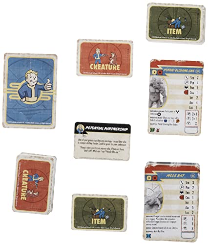 Modiphius , Fallout: Wasteland Warfare: Raiders Wave Expansion Card Pack , Card Game , 1-2 Players , Ages 14+ , 40-120 Minutes Playing Time