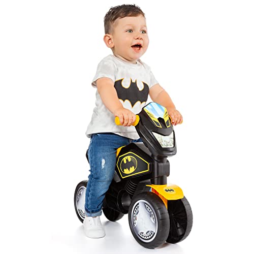 MOLTO | Moto Correpasillos | Moto Corre Pasillos Todo Terreno | Juguetes Infantiles Seguros y Resistentes | Fomenta el Sano Desarrollo de Niños y Niñas | De 18 a 36 Meses (Batman)