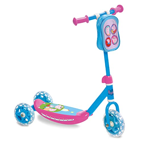 Mondo Toys - My First Scooter PEPPA PIG - MI PRIMER PATINETE 3 ruedas para niño/niña a partir de 2 años - 28181