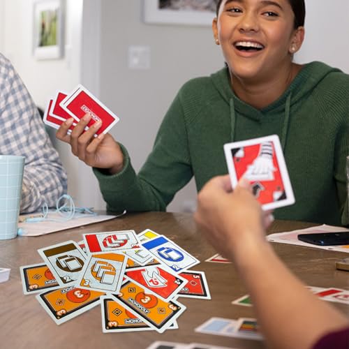 Monopolio Juegos de Cartas Deal Juego Cartas, Monopolio Deal Juegos Cartas con 110 Cartas Adecuado para Niños y Adultos Edades para 2-5 Jugadores - Versión Inglesa