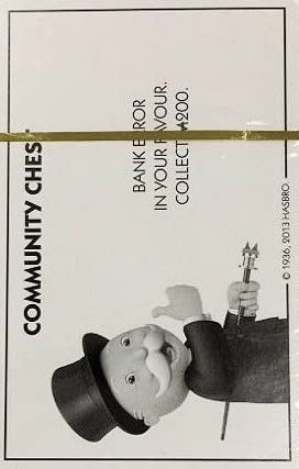 Monopoly Property Cards 2024 - Piezas de repuesto para juegos que incluyen tarjetas de oportunidad, tarjetas de cofre comunitario