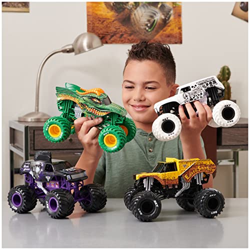 Monster Jam, Camión Monstruo Dragon Oficial, vehículo de coleccionista de Metal, a Escala 1:24, Juguetes para niños a Partir de 3 años