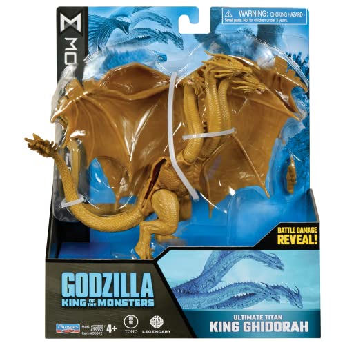 MonsterVerse Godzilla King of The Monsters 6' King Ghidorah, Multicolor (MN000000)