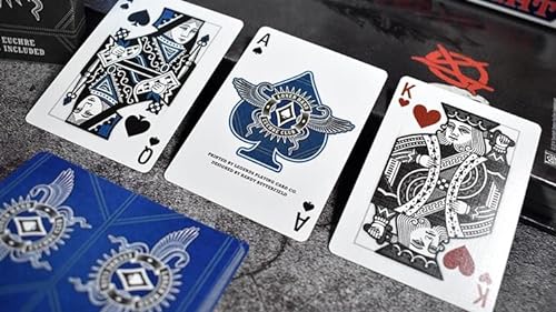 Murphy's Magic Supplies, Inc. Naipes Euchre Loner Hand Jugando a mano por Midnight Cards
