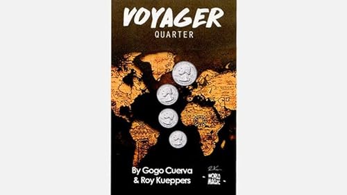 Murphy's Magic Supplies, Inc. Voyager US Quarter (Gimmick e instrucción en línea) de GoGo Cuerva - Truco