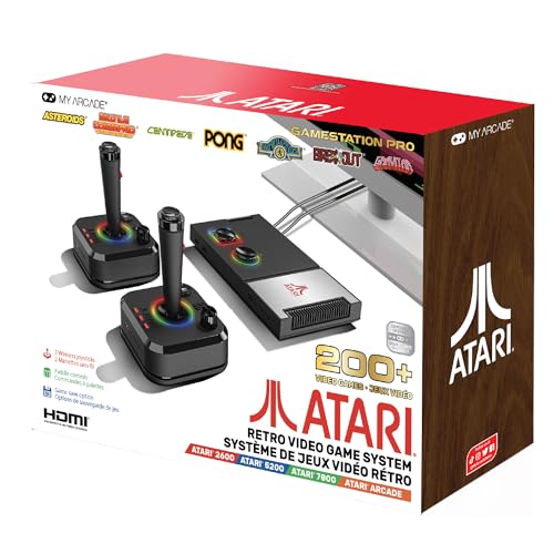 My Arcade DGUNL-7012 Atari GameStation Pro Plug N Play Video Game System 200 Games