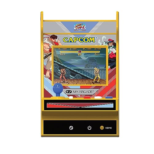 My Arcade Super Street Fighter II Nano Player Arcade Retro portátil (2 Juegos en 1)