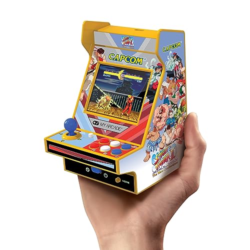 My Arcade Super Street Fighter II Nano Player Arcade Retro portátil (2 Juegos en 1)