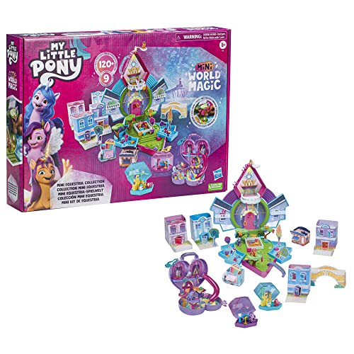 My Little Pony Mini World Magic - Colección Mini Equestria - Set de Juego Personalizable con más de 120 Piezas