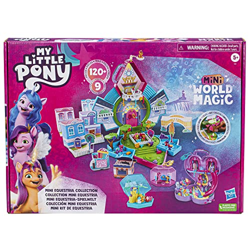 My Little Pony Mini World Magic - Colección Mini Equestria - Set de Juego Personalizable con más de 120 Piezas