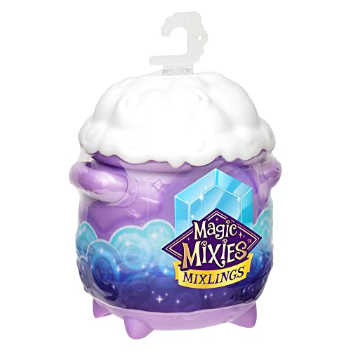 My Magic Mixies - Magic Mixlings 2 Pack, Tap & Reveal, calderón pequeño y una varita mágica de juguete con un muñeco sorpresa, para niños y niñas a partir de 5 años, Famosa (MG001000)