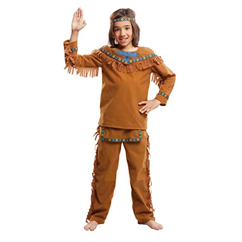 My Other Me Me-203397 Disfraz de indio velvet para niño, 10-12 años (Viving Costumes 203397)