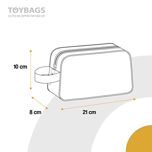NARUTO Estuche Escolar Itachi - ToyBags - Gamer Case - Diseño con Asa Lateral - Portatodo con 1 Compartimento - Interior Forrado y Cierre de Cremallera - 10 × 24 × 8 cm