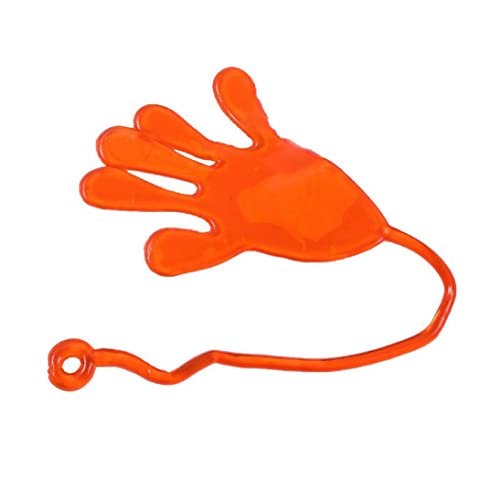 #N/D Squishy juguete de palmada de manos de palma de juguete elástico pegajoso para regalo de niño bromas prácticas chistes telescópicos elásticos pegajosos palma