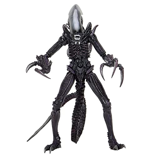 NECA Figura de acción de Alien de 17,7 cm (100% plástico), diseño de Alien contra de Predator