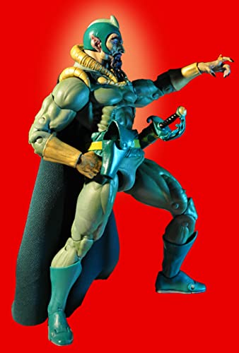 NECA King cuenta con figura de acción a escala de 7 pulgadas – Superhéroes originales Flash Gordon Series Ming The Despiadado