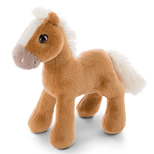 NICI Suave Juguete Parado del Pony Lorenzo 16 cm I Tiernos Juguetes para Niños, Niñas y Bebés I Animales de Relleno para Abrazar, Jugar y Dormir - 48372