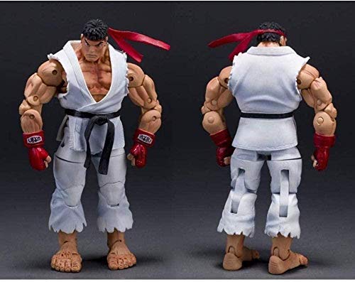 No Street Fighter IV Ryu Action-Figur PVC Figma Puppe Handgefertigte Modell Spielzeug Anime Fans Figura de Regalo Escultura Decoración de Juguete