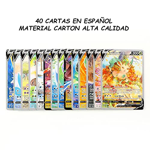 Only faith 50 Cartas 1 Caja metálica Una cajita de Metal dragón Juego Vmax Brillantes Arcoiris Astros coleccionables (1 Cajitas con 50 Cartas)