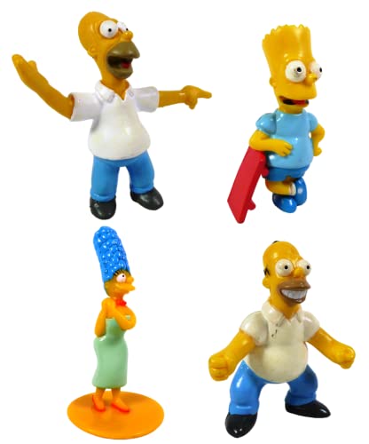 OPO 10 – Juego de 4 figuras Simpson Homer, Marge, Bart: ver fotos/LSIM1