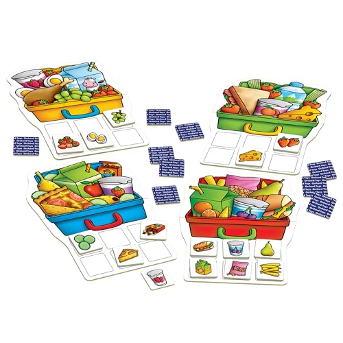 Orchard_Toys Lunch Box - Juego Infantil de Memoria con Tarjetas ilustradas sobre alimentación