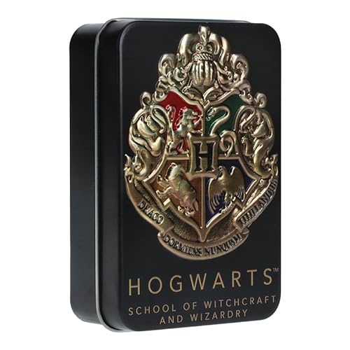 Paladone Hogwarts - Juego de Cartas en Caja de Lata Negra