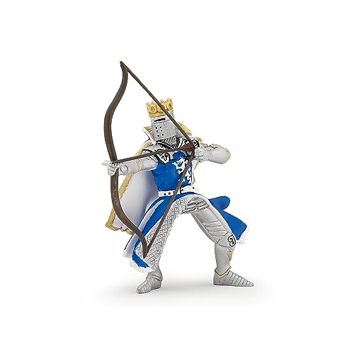 Papo 39795 Dragón Rey con Arco y Flecha Medieval-Fantasy Figurine, Multicolor