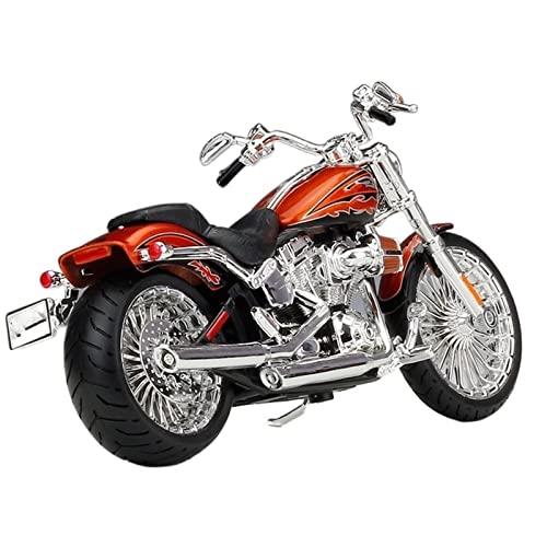 para Harley 2014 CVO Breakout 1:12, Modelo De Carreras De Aleación, Modelo De Motocicleta De Metal Fundido A Presión, Juguetes para Niños, Regalos Modelos de Moto (Color : CVO Breakout, Size : 1)