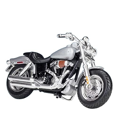 Para Harley-Davidson 2016 BREAKOUT 1:18, Modelo De Motocicleta De Aleación, Simulación De Metal Fundido A Presión, Modelo De Motocicleta, Juguetes Coleccionables Modelos de moto ( Color : 2009 Silver