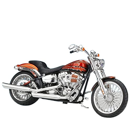 Para Harley Road King Especial 1:12, Modelo De Motocicleta Clásica De Aleación, Simulación De Metal Fundido A Presión, Modelo De Motocicleta Callejera, Regalo Modelos de moto ( Color : CVO Breakout ,