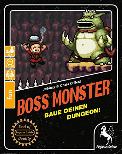 Pegasus Spiele Juego de Cartas Boss Monster 17560G