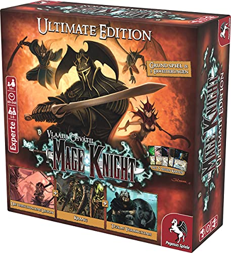 Pegasus Spiele Mage Knight Ultimate Edition 51844G - Juego de Cartas (en alemán)
