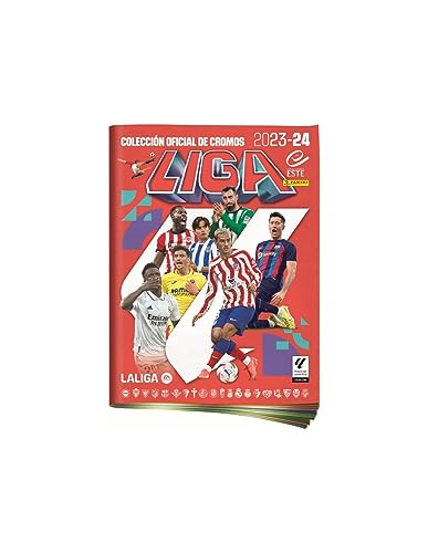 Pegatinas Para La Liga Este 2023-2024 - Colección Oficial de Cromos Panini - Segunda Edición (ALBUM + 21 SOBRES)
