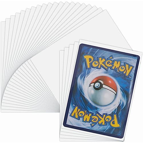 PESLNG 200 Fundas para tarjetas estándar, fundas cartas magic，sobres protectores mágicos, cartas de bolsitas transparentes 66x91 mm, la tarjeta protege compatible con Pokémon Magic Yu-Gi-oh!