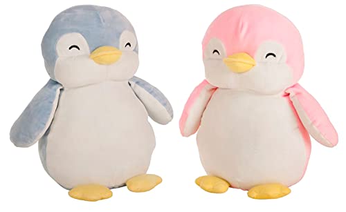 Pingüino Peluche Bebé Tacto Extra Suave, Peluches para Niños Bebés y Recién Nacidos, Regalo Bebe Pingüinos de Peluche Blanditos 25 cm