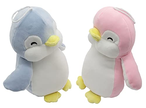Pingüino Peluche Bebé Tacto Extra Suave, Peluches para Niños Bebés y Recién Nacidos, Regalo Bebe Pingüinos de Peluche Blanditos 25 cm